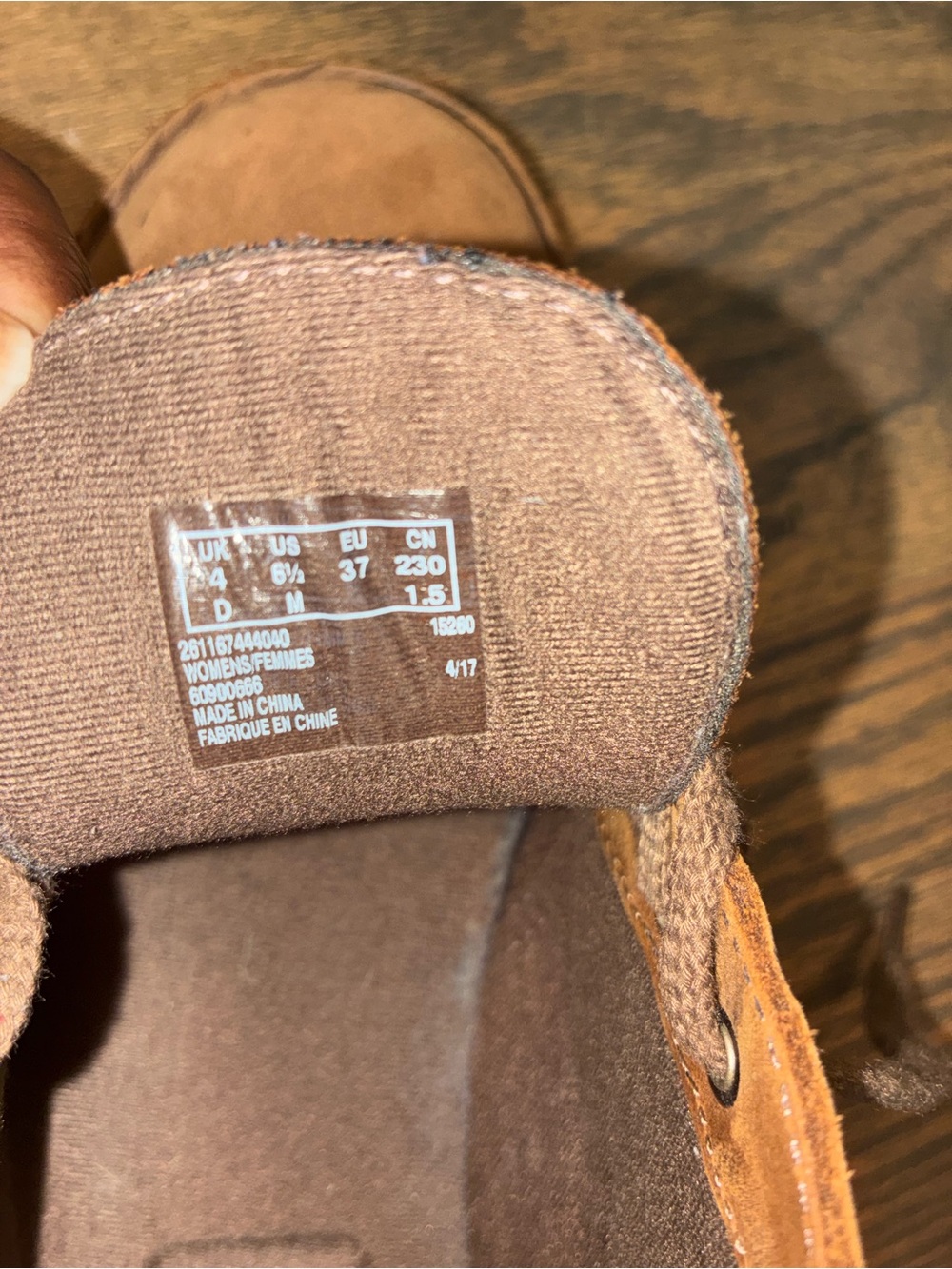 Clark’s Men's Brown Suede Boots - Casual Lace-Up 6.5(M) US - Picture 2 of 4